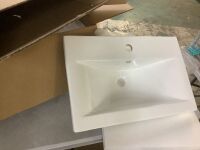 Ceramic Vessel Vanity Sink 24.5"