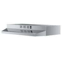 VIKIO 30 inch Ducted 300-CFM Stainless Steel Under Cabinet Range Hood