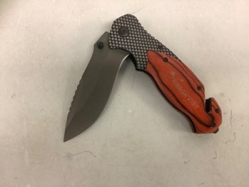 Bergkvist Folding Knife, Appears New, Sold as is