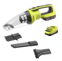 RYOBI ONE+ 18V Cordless Performance Hand Vacuum Kit with 2.0 Ah Battery and Charger