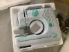 6V Portable Foot Pedal Sewing Machine w/ 12 Stitch Patterns - 2