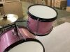 Kids Beginner 3-Piece Drum, Musical Instrument Set w/ Sticks, Stool, Pedal - 5