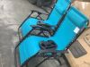 Set of 2 Adjustable Zero Gravity Patio Chair Recliners w/ Cup Holders - 2