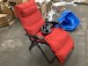Oversized Zero Gravity Chair, Folding Outdoor Recliner w/ Removable Cushion - 2