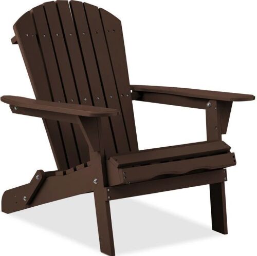 Folding Wooden Adirondack Chair