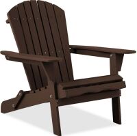Folding Wooden Adirondack Chair
