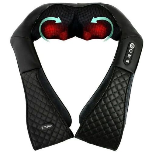 Zyllion Shiatsu Neck and Shoulder Massager with Heat