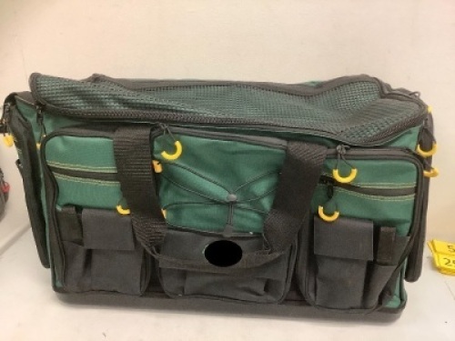 Utility bag&nbsp;w/ Boxes, Appears new, Sold as is
