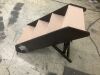 Foldable Adjustable, Non-Slip Wide Wooden Carpeted Pet Step Stairs - 4