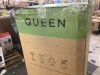 Queen 12in Medium-Plush Green Tea & Charcoal Gel Memory Foam Mattress - 3