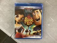 Lot of (2) Case of (30) The Book Of Life - Blu-ray + DVD + Digital