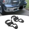 Front Bumper Tow Hooks Compatible with Dodge Ram 1500 2009-2019