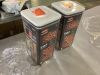 Lot of (2) OXO Good Grips 6.0 Qt. Big Square Tall POP Food Storage Container with Airtight Lid - 3