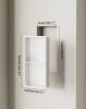 Simple Project 12 in. W x 24 in. H x 4 in. D Shower Niche