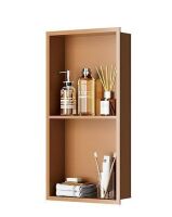 Simple Project Stainless Steel Shower Niche 12 x 4 x 24 in. Rose Gold