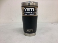 Yeti 20oz Rambler Tumbler, Appears New w/ Missing Lid Slider, Sold as is