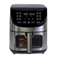KENMORE 8 Qt. Silver Air Fryer with Digital Touch Screen, 12-Cooking Presets
