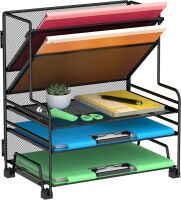 Desk File Organizer, 3-Tier