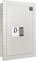 n-Wall Safe with Keypad and 2 Manual Override Keys, 4"D x 16.25"W x 22"H