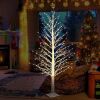 6FT LED Christmas Birch Tree