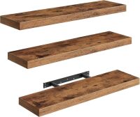 RALGEND Floating Shelves, 23.6L x 7.9W, 3 Pack