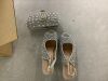 Rhinestone Heels & Hand Bag, Size 9 - 4