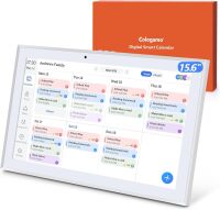 15.6 inch Wall Planner Digital Calendar & Chore Chart, 1920 * 1080P Full HD Smart Touchscreen Interactive Display Calendar for Family Schedules and Cloud Photo