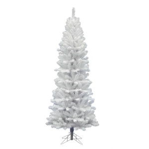 Vickerman 6.5' x 32" White Salem Pencil Pine. NEW