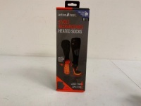 ActionHeat Rechargeable Heated Socks, L/XL, E-Comm Return