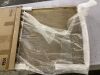 3-Panel Simple Steel Mesh Fireplace Screen w/ Worn Finish - 47.5x27.25in - 3