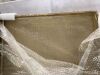 3-Panel Simple Steel Mesh Fireplace Screen w/ Worn Finish - 47.5x27.25in - 4