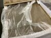 3-Panel Simple Steel Mesh Fireplace Screen w/ Worn Finish - 47.5x27.25in - 5