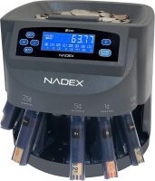 Coin Counter, Sorter, and Wrapper | Sorts up to 300 Coins Per Minute | Comes with 48 Preformed Wrappers
