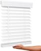 Cordless, 2 Inch Faux Wood Blind, Window Blinds, Blinds & Shades, Blinds for Indoor Windows, Embossed