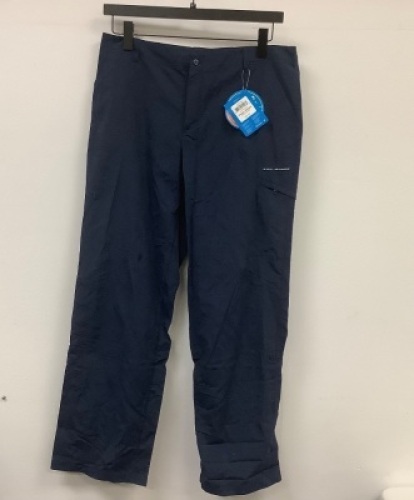 Columbia Womens Omni-Shade Pants, Size 16 Regular, Appears New