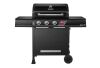 Dyna-Glo 4-Burner Propane Gas Grill in Matte Black with TriVantage Multifunctional Cooking System
