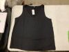 Mixed Media V-Neck Shell - 2