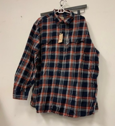 Red Head Mens Flannel, Size 2XLT, Appears New