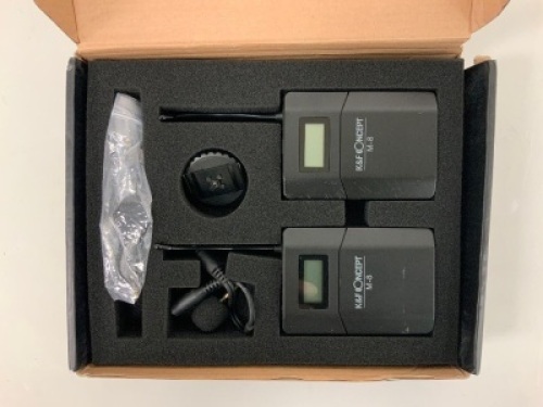 Wireless Lavalier Microphone, E-Commerce Return, Sold as is