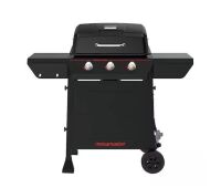 Megamaster 3-Burner Propane Gas Grill in Black - Missing Hardware, Unused
