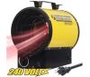 DuraHeat 3750 Watt, 12,800 Btu, 220 Volt Mountable Or Portable Electric Fan Forced Air Heater