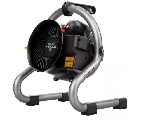 Vornado Velocity HD 1500 Watts Green Indoor Electric Fan Space Heater with Heavy Duty Construction