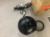 Vornado Sphere 6 in. 2 Fan Speeds Desk Fan in Black with Minimalist Design - 3