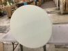 Bar Height Folding Table Indoor Outdoor Accessory w/ Thick Table Top - 32in - 2