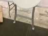 Bar Height Folding Table Indoor Outdoor Accessory w/ Thick Table Top - 32in - 4