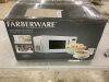 Farberware 1.1 Cu. Ft. 1000-Watt Compact Microwave Oven &ndash; White - 7