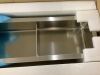 AKDY HEX 8 in. W x 36 in. H x 4 in. D Silver Shower Niche in Stainless Steel - 3