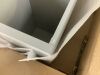 Hampton Bay Courtland 30 in. W x 12 in. D x 6 in. H Assembled Shaker Open Cube Organizer Kitchen Cabinet in Sterling Gray - 3