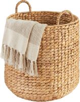 Round Storage Basket w/Handles