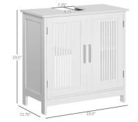 kleankin White Under Sink Cabinet